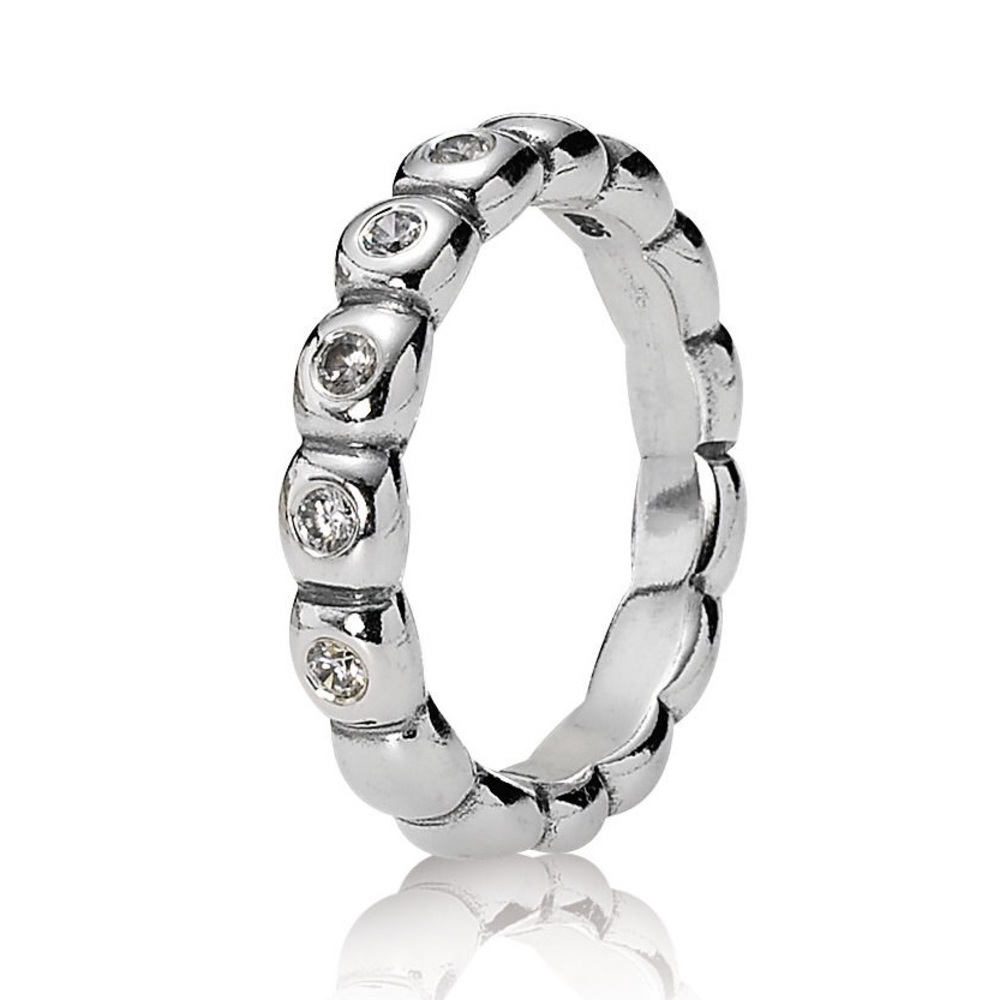 Pandora Sterling Silver Ring Size 58